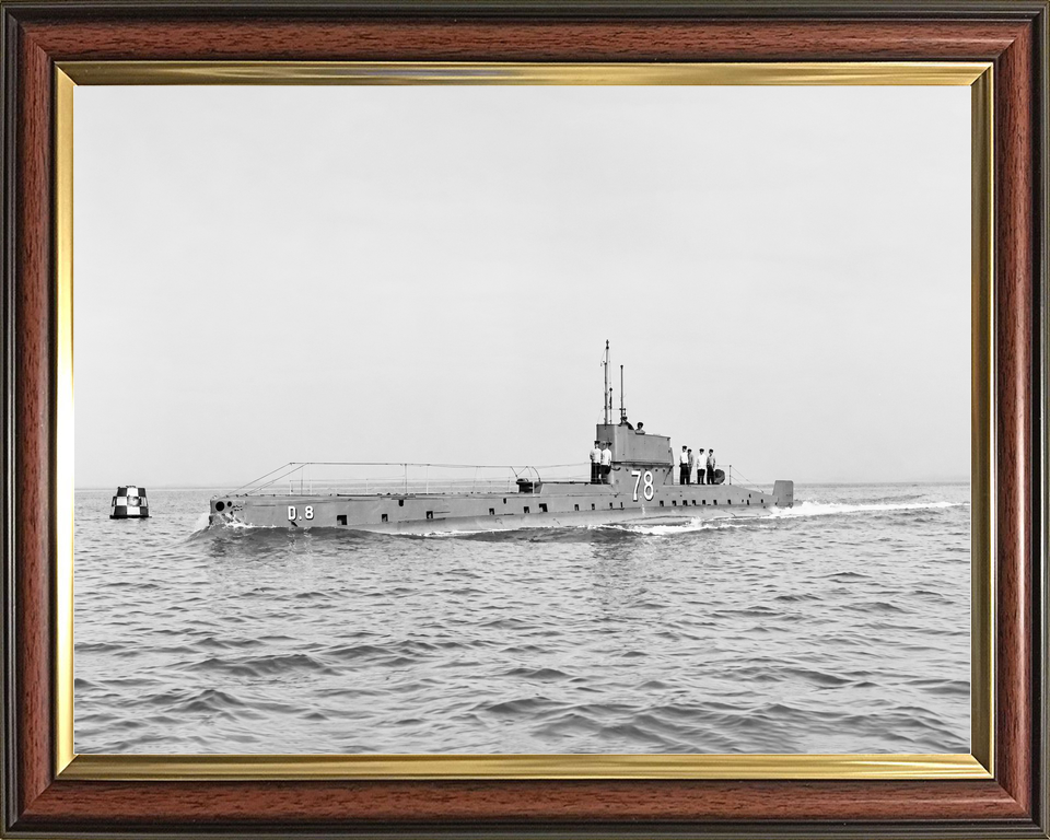 HMS D8 D Class Submarine 1912 to 1918