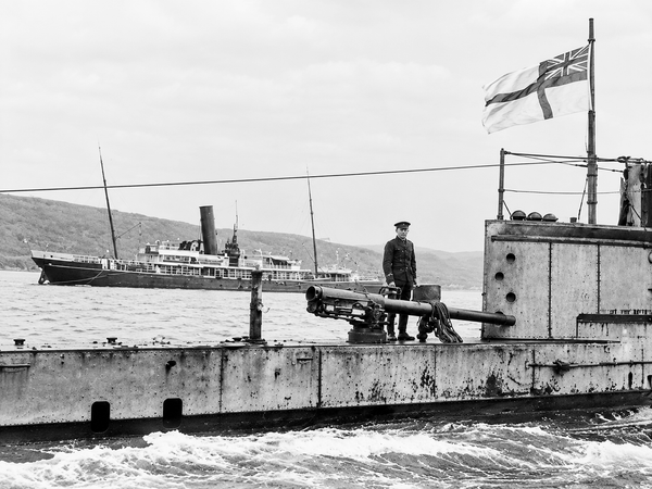 HMS E2 E Class Submarine August 1915 Dardanelles