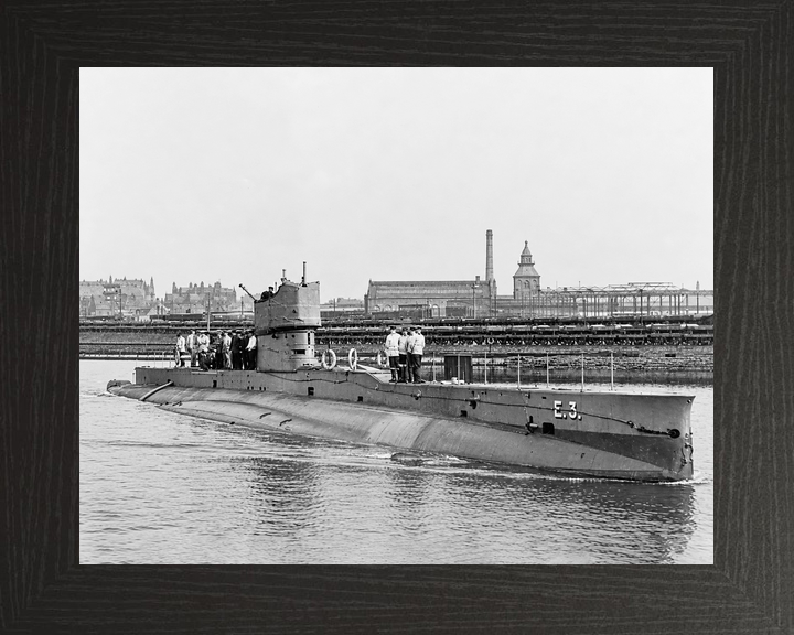 HMS E3 E Class Submarine 1912 to 1914