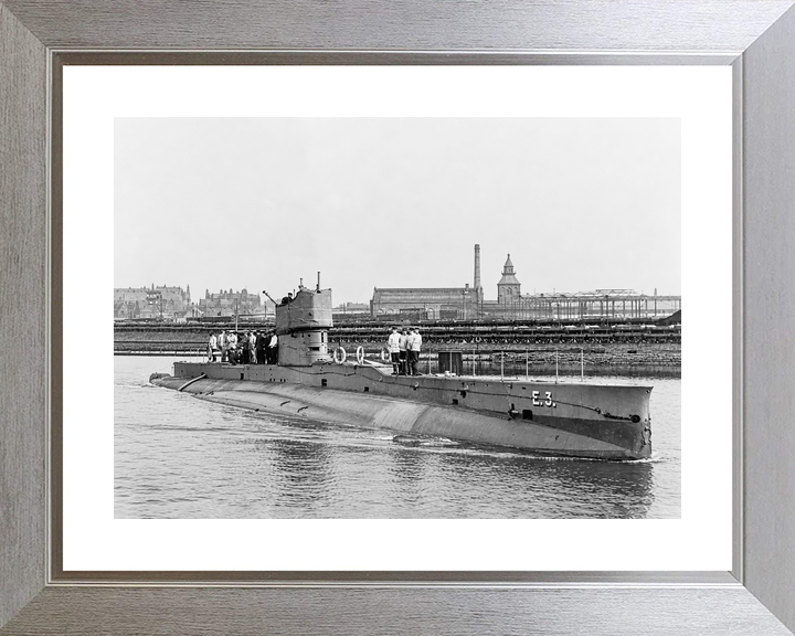 HMS E3 E Class Submarine 1912 to 1914