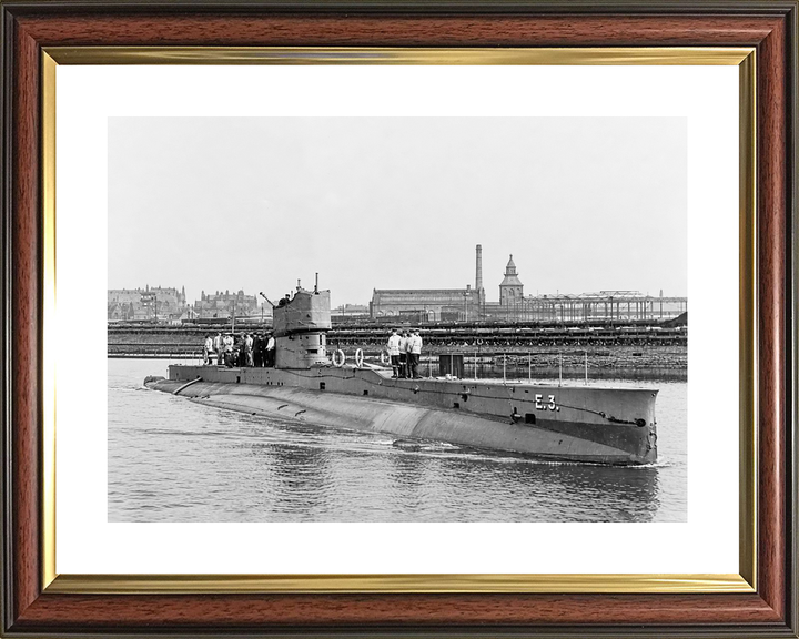 HMS E3 E Class Submarine 1912 to 1914