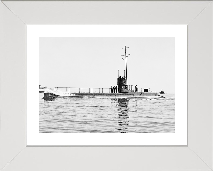 HMS E7 E Class Submarine 1914 to 1915