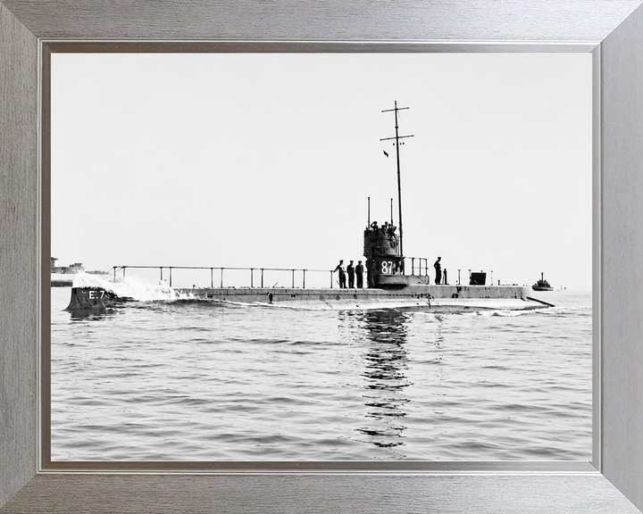 HMS E7 E Class Submarine 1914 to 1915
