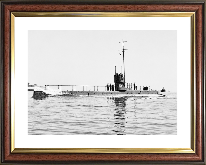 HMS E7 E Class Submarine 1914 to 1915