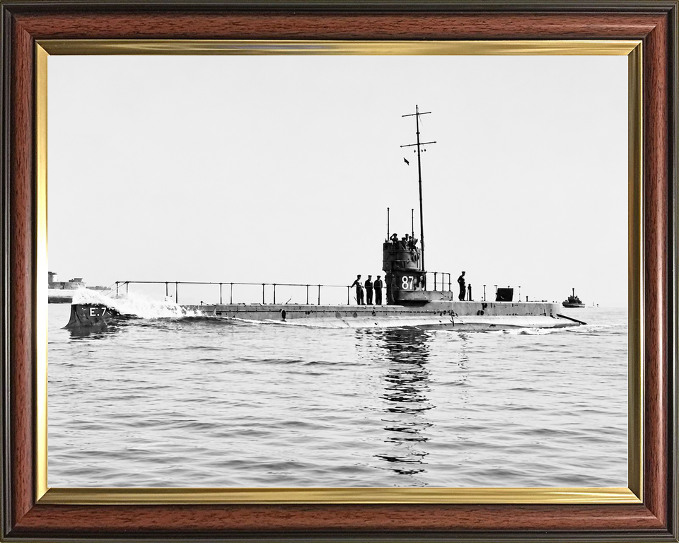HMS E7 E Class Submarine 1914 to 1915
