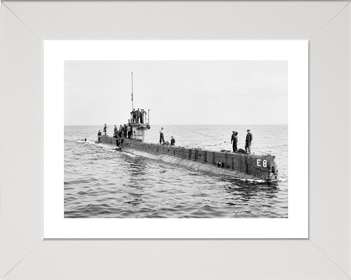 HMS E8 E Class Submarine 1916