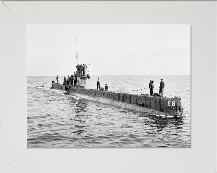 HMS E8 E Class Submarine 1916