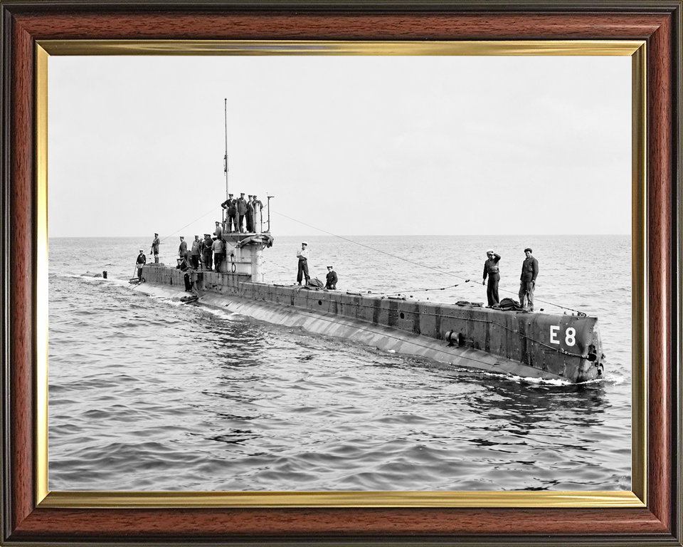 HMS E8 E Class Submarine 1916