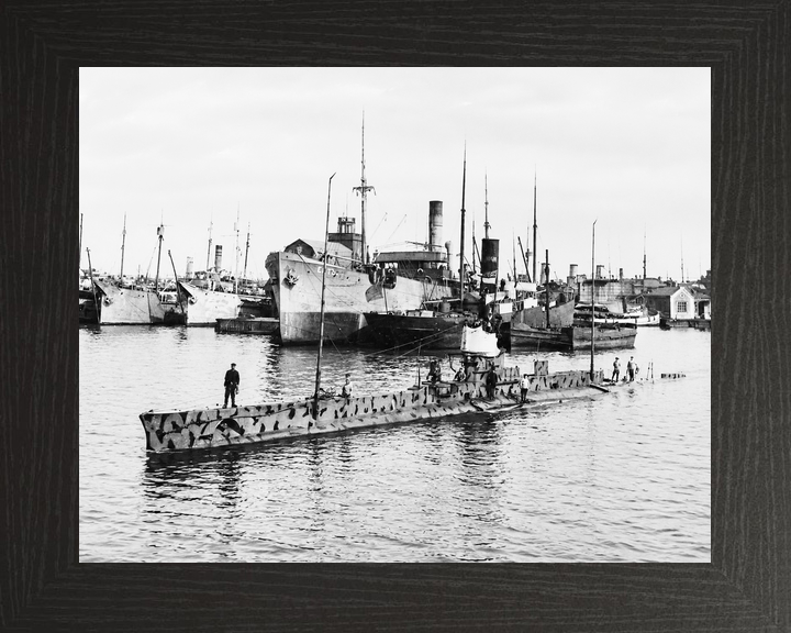 HMS E18 E Class Submarine May 1916 Reval