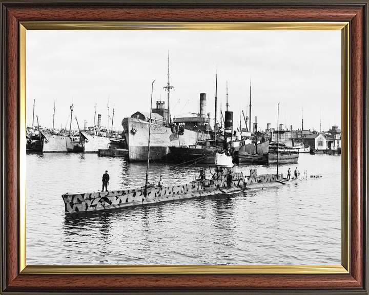 HMS E18 E Class Submarine May 1916 Reval
