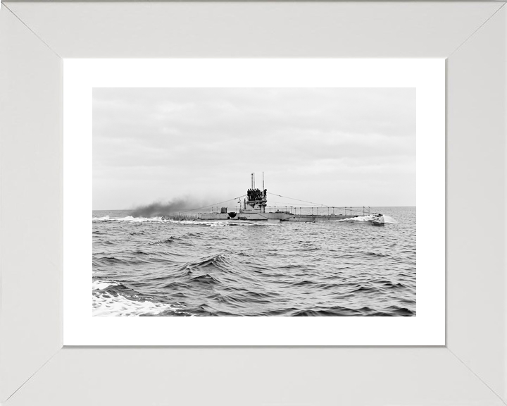 HMS E42 E Class Submarine 1916 Trials