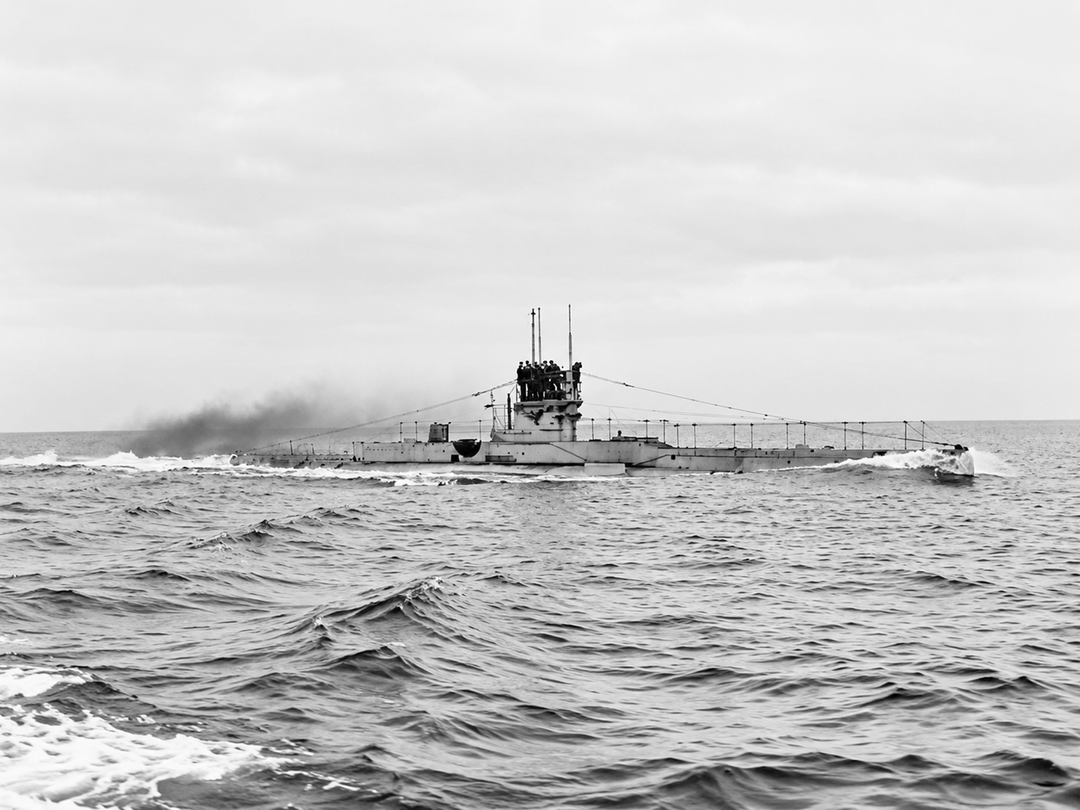 HMS E42 E Class Submarine 1916 Trials