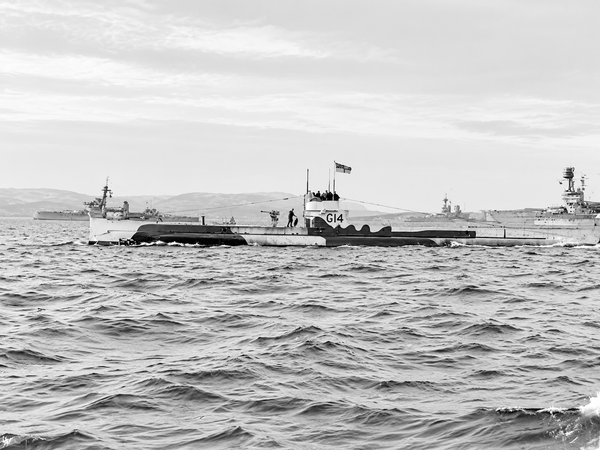 HMS G14 G Class Submarine 1917 to 1923