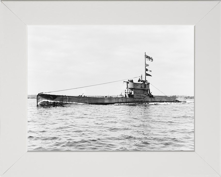 HMS L18 L Class Submarine c1920 Spithead