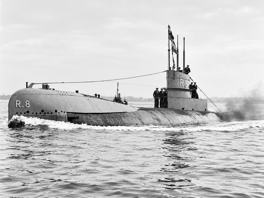 HMS R3 R Class Submarine 1918 to 1919