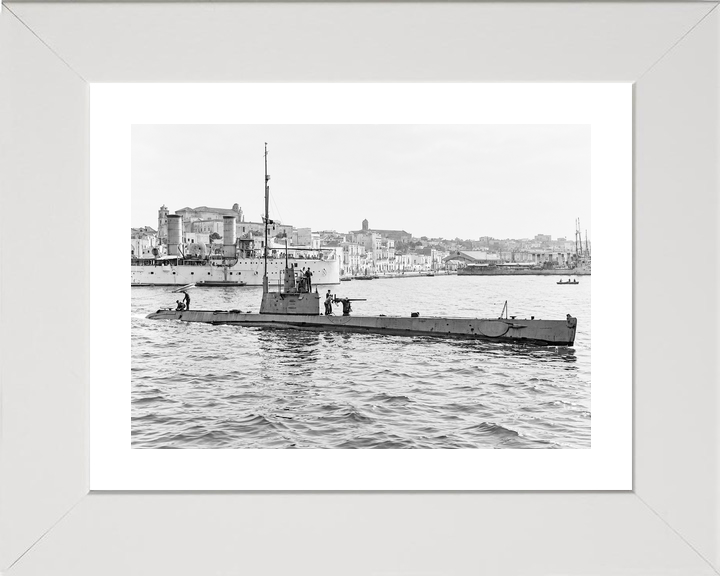 HMS H4 H Class Submarine August 1916 Brindisi