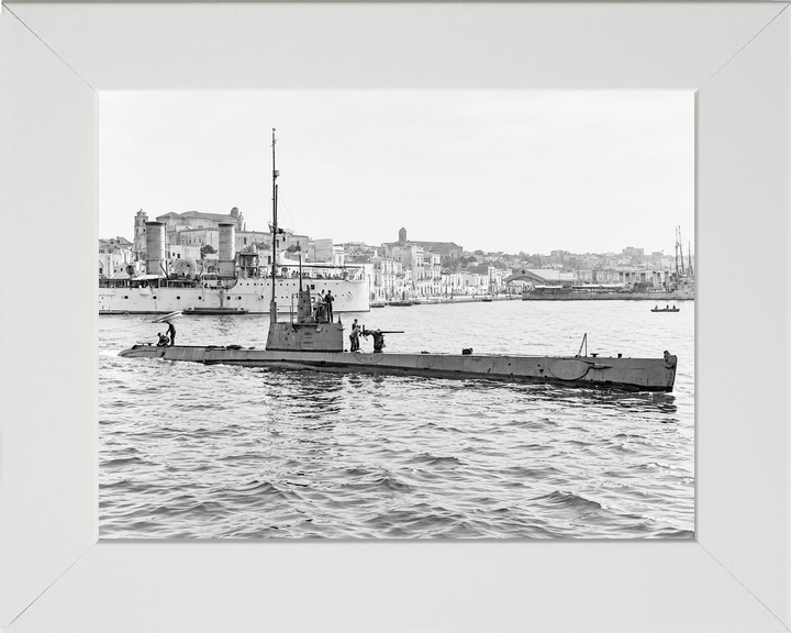 HMS H4 H Class Submarine August 1916 Brindisi