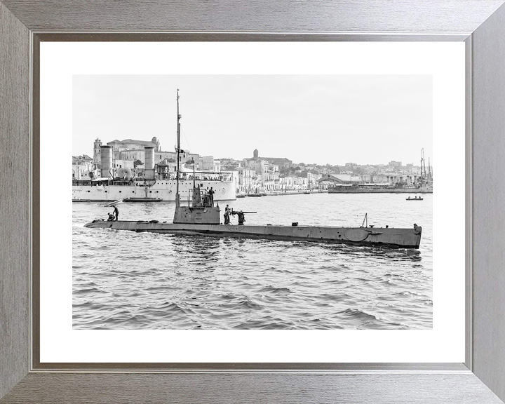 HMS H4 H Class Submarine August 1916 Brindisi