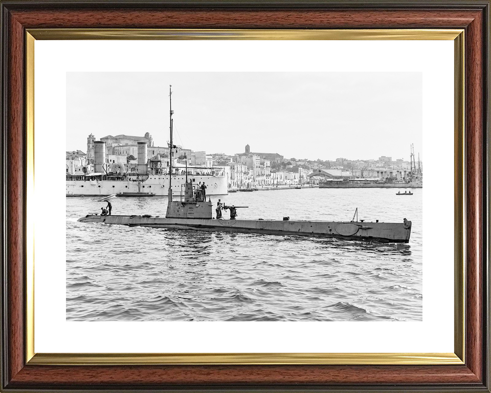 HMS H4 H Class Submarine August 1916 Brindisi
