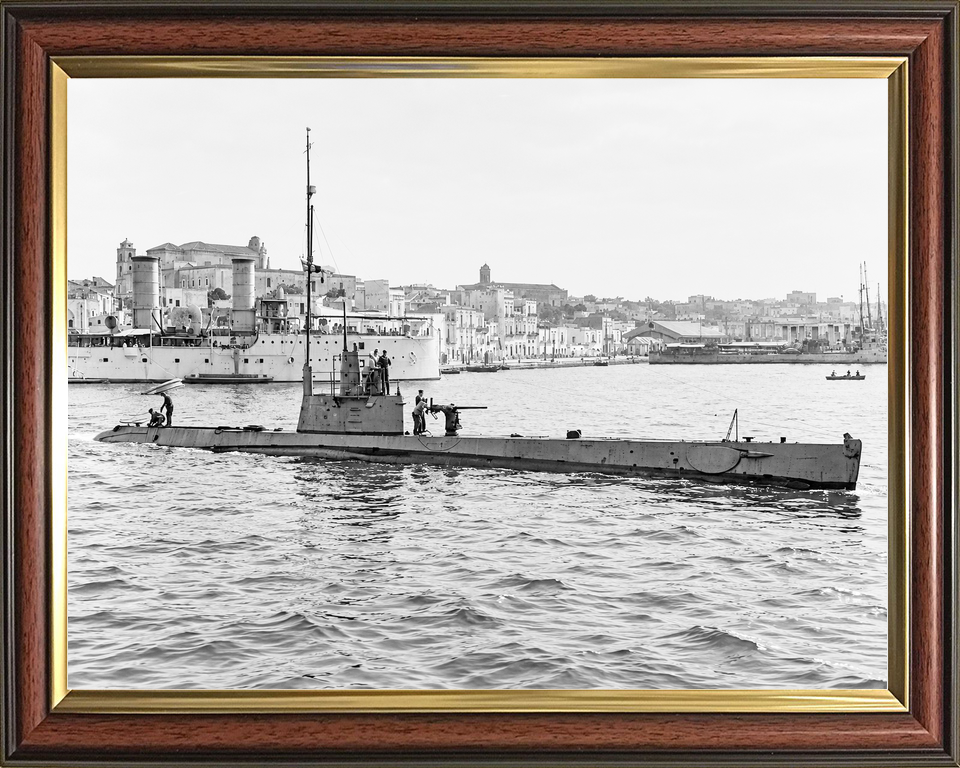 HMS H4 H Class Submarine August 1916 Brindisi