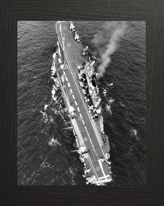 HMS Ark Royal R09 Audacious Class Aircraft Carrier 1971