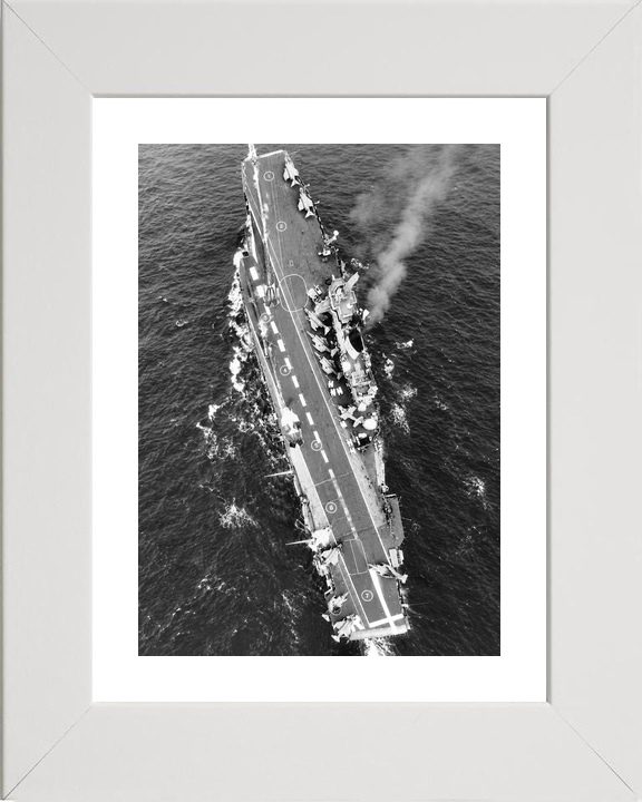 HMS Ark Royal R09 Audacious Class Aircraft Carrier 1971