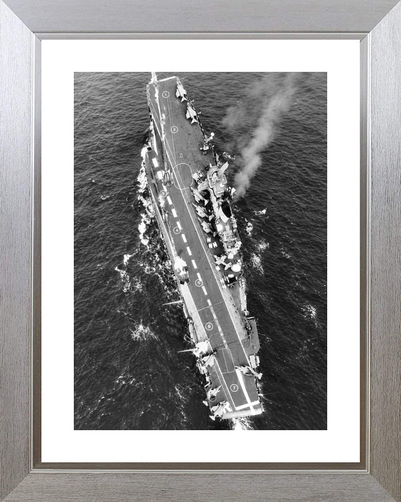 HMS Ark Royal R09 Audacious Class Aircraft Carrier 1971