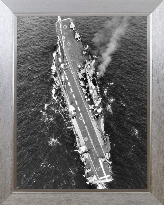 HMS Ark Royal R09 Audacious Class Aircraft Carrier 1971
