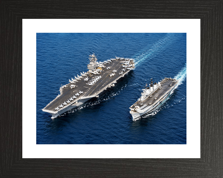 HMS Illustrious R06 Invincible Class Aircraft Carrier April 1998 Persian Gulf