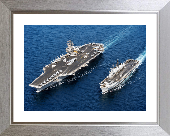 HMS Illustrious R06 Invincible Class Aircraft Carrier April 1998 Persian Gulf