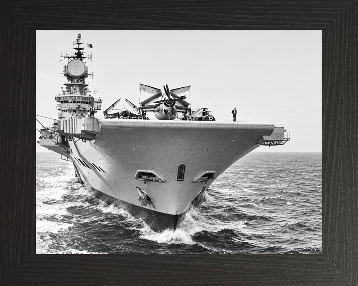 HMS Hermes R12 Centaur Class Aircraft Carrier c1962