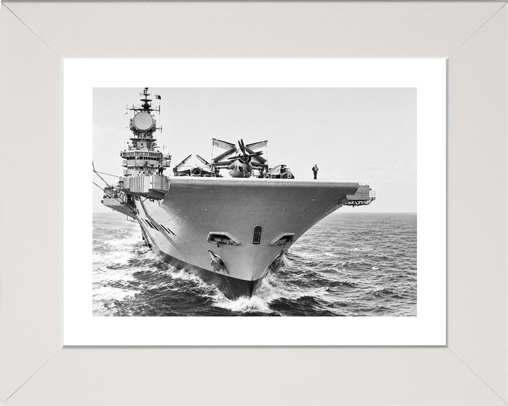 HMS Hermes R12 Centaur Class Aircraft Carrier c1962