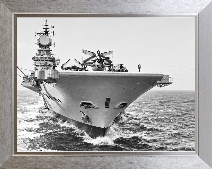 HMS Hermes R12 Centaur Class Aircraft Carrier c1962