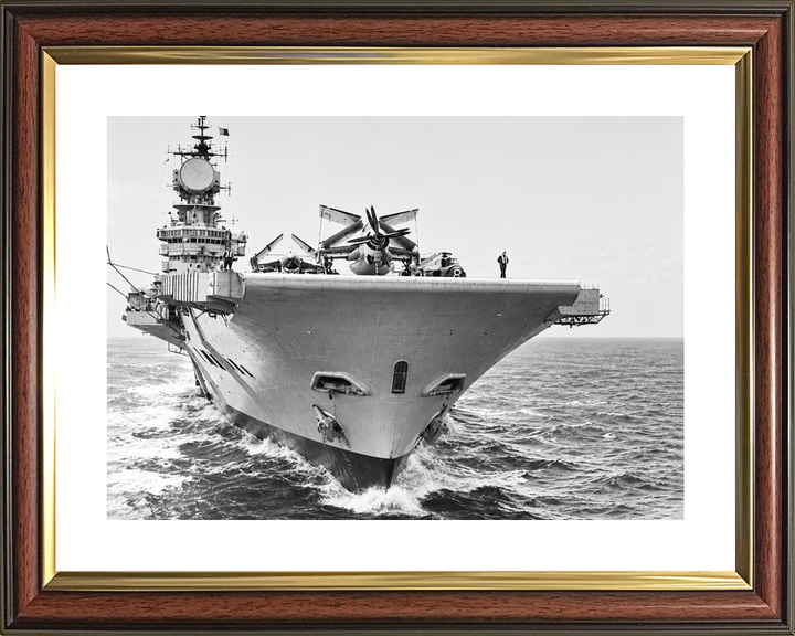 HMS Hermes R12 Centaur Class Aircraft Carrier c1962