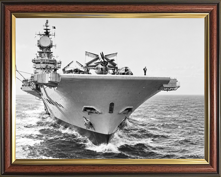 HMS Hermes R12 Centaur Class Aircraft Carrier c1962