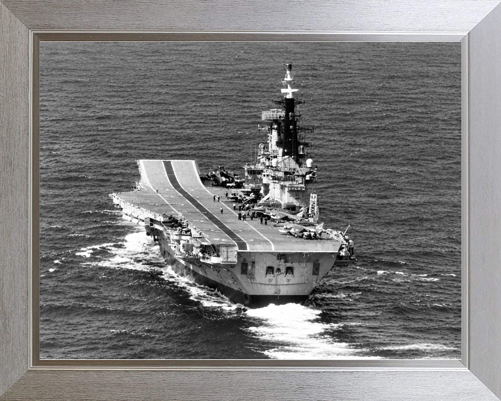 HMS Hermes R12 Centaur Class Aircraft Carrier March 1982