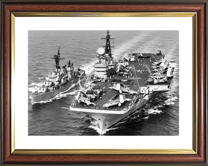 HMS Victorious R38 Illustrious Class Aircraft Carrier 1965