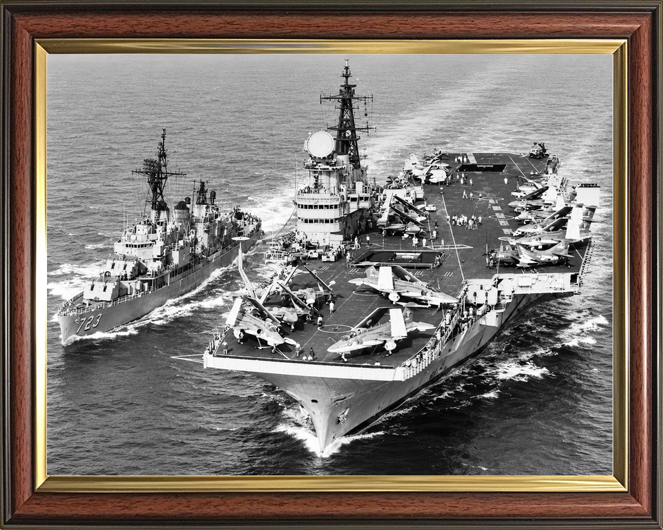 HMS Victorious R38 Illustrious Class Aircraft Carrier 1965