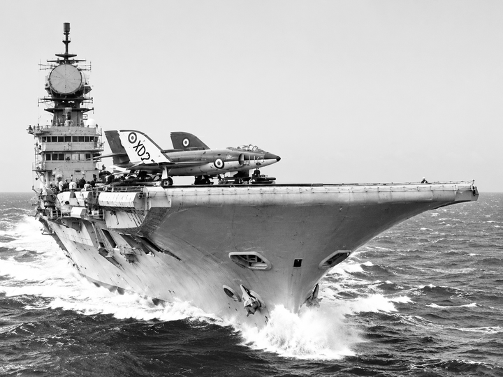 HMS Victorious R38 Illustrious Class Aircraft Carrier 1960