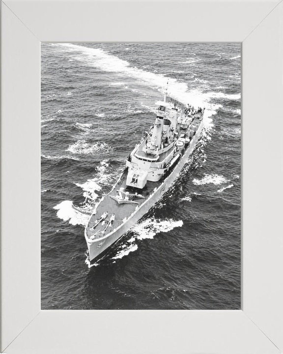 HMS Aurora F10 Leander Class Frigate 1972 At Sea