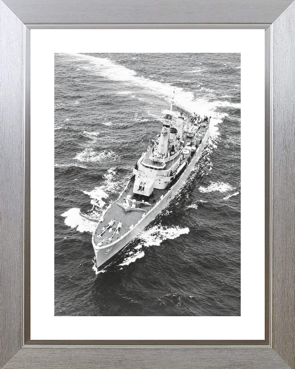HMS Aurora F10 Leander Class Frigate 1972 At Sea