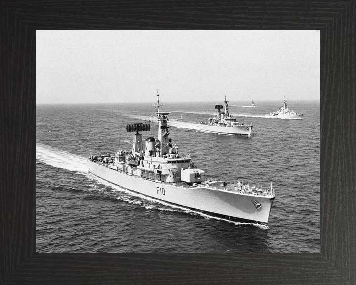 HMS Aurora F10 Leander Class Frigate 1972 NATO Squadron