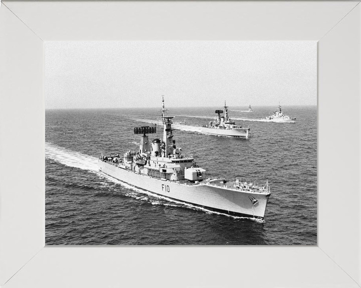 HMS Aurora F10 Leander Class Frigate 1972 NATO Squadron