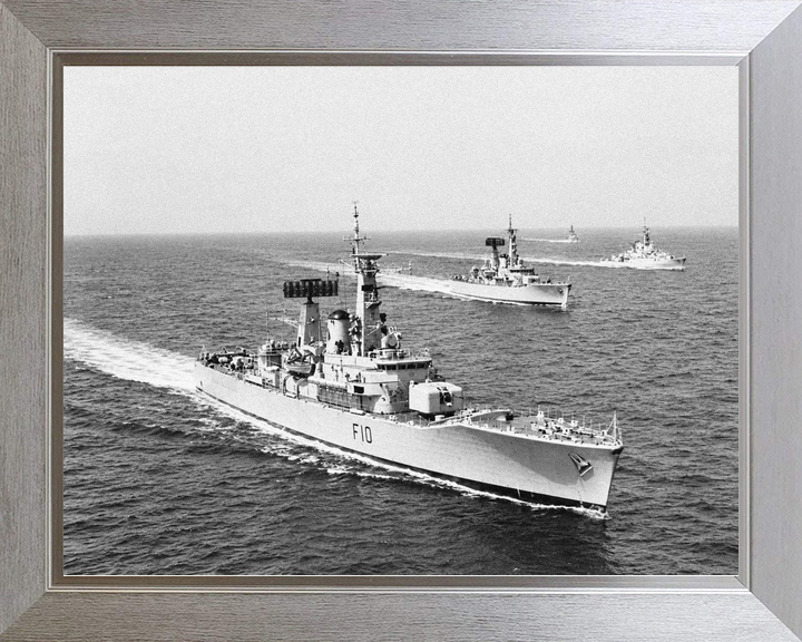 HMS Aurora F10 Leander Class Frigate 1972 NATO Squadron