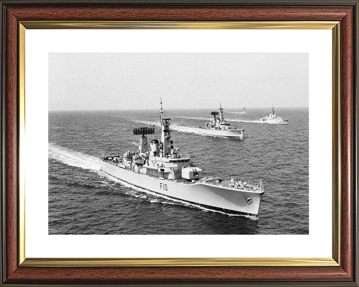 HMS Aurora F10 Leander Class Frigate 1972 NATO Squadron