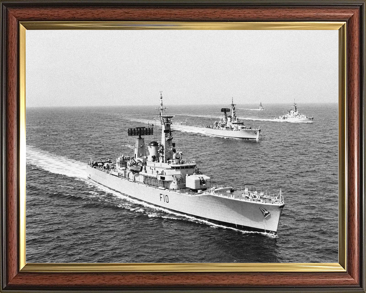 HMS Aurora F10 Leander Class Frigate 1972 NATO Squadron
