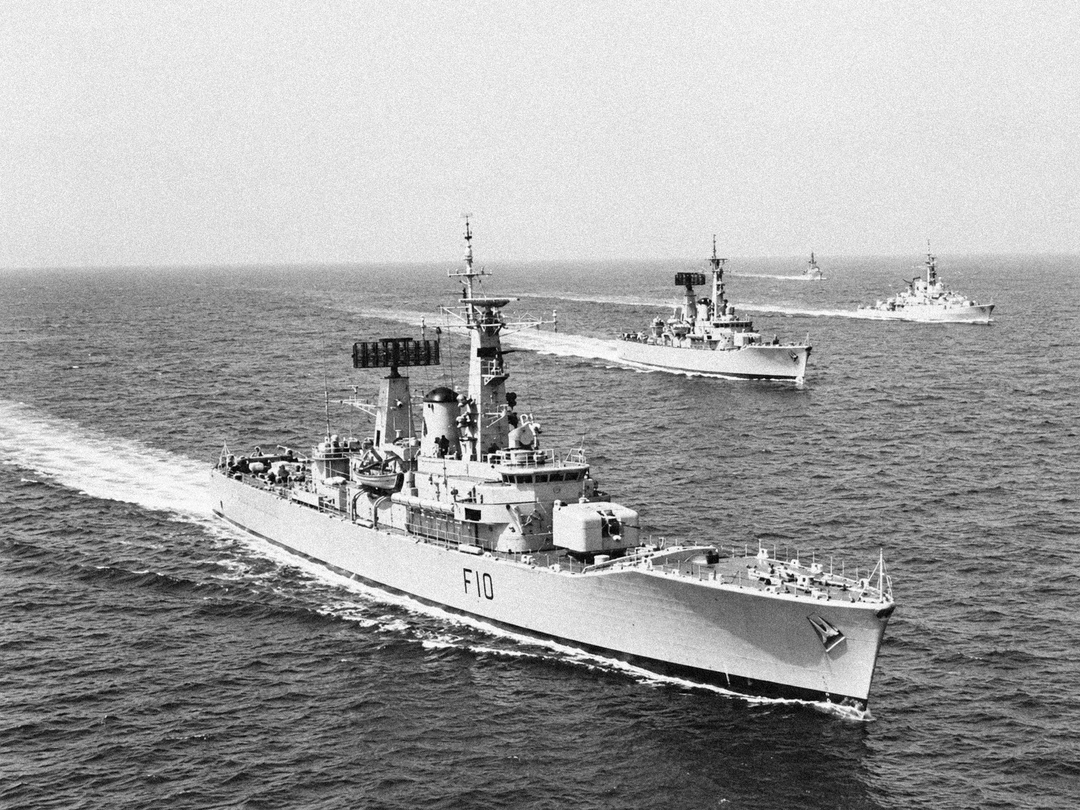 HMS Aurora F10 Leander Class Frigate 1972 NATO Squadron