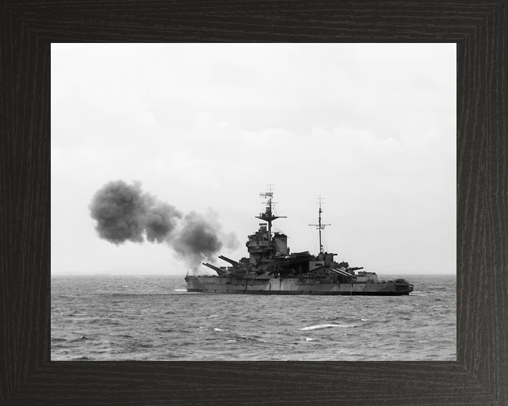 HMS Warspite 03 Queen Elizabeth Class Battleship 1944 Photo Print - Posters, Prints, & Visual Artwork - by Hampshire Prints (image 3 of 9)
