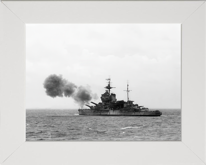 HMS Warspite 03 Queen Elizabeth Class Battleship 1944 Photo Print - Posters, Prints, & Visual Artwork - by Hampshire Prints (image 5 of 9)