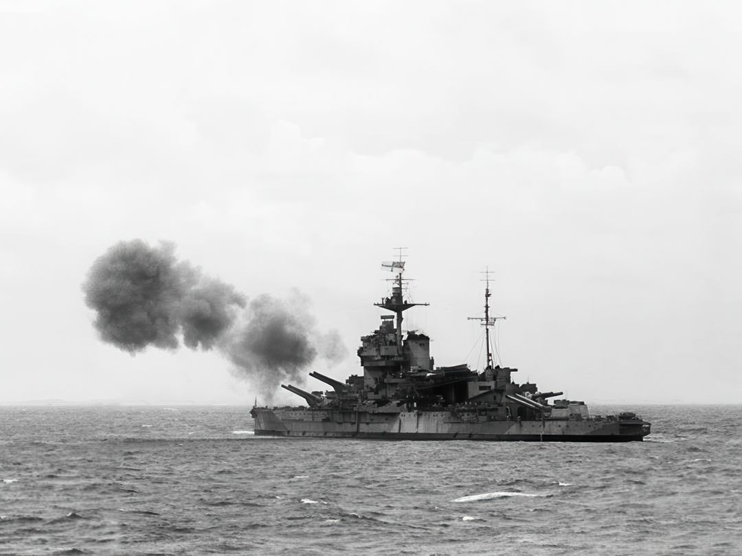 HMS Warspite 03 Queen Elizabeth Class Battleship 1944 Photo Print - Posters, Prints, & Visual Artwork - by Hampshire Prints (image 1 of 9)